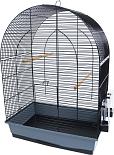 Inter-Zoo vogelkooi Lusi 3 Zwart/Grijs