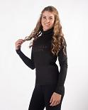 QHP Thermoshirt Diamond dames Zwart