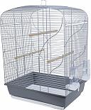 Inter-Zoo vogelkooi Bella zilver/grijs
