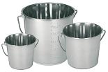 Emmer RVS 5,7 liter