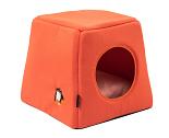 51 Degrees North kattenhuis Color Blocking orange-furr