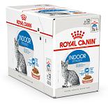 Royal Canin Kattenvoer Indoor in Gravy 12 x 85 gr