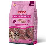 Kivo Hondenvoer Hert & Geit Compleet Porties 500 gr