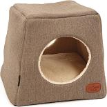51 Degrees North kattenhuis Herringbone beige