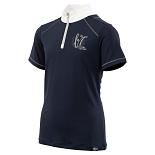 BR wedstrijdshirt 4-Ever Horses Olivia kind navy blazer
