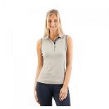 ANKY Sleeveless Polo Shirt Limestone