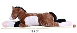 QHP paardenknuffel Star bruin L