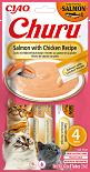 Inaba Churu Salmon & Chicken 4 x 14 gr