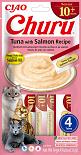 Inaba Churu Senior 10+ Tuna & Salmon 4 x 14 gr
