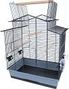 Inter-Zoo vogelkooi <br>Iza 3 Cabrio Zwart/Grijs