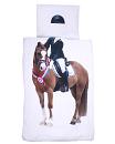 QHP dekbedovertrek set Dreamrider wit