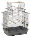 Beeztees vogelkooi Big Iza 3 open grijs