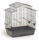 Beeztees vogelkooi Big Iza 3 open grijs