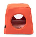 51 Degrees North kattenhuis Color Blocking orange-furr