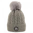 ANKY Pompom Beanie Silver