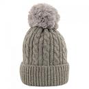 ANKY Pompom Beanie Silver