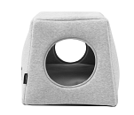 51 Degrees North kattenhuis Color Blocking grey-furr