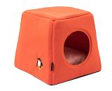 51 Degrees North kattenhuis Color Blocking orange-furr
