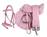 QHP Complete zadelset Roze Pony