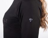 QHP Thermoshirt Diamond dames Zwart