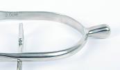 Harry's Horse Sporen knop rvs D30