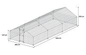 Flamingo Kippenren Doerak 6 x 3 x 2 mtr