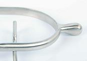 Harry's Horse Sporen knop rvs brushed H40