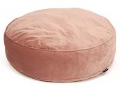 51 Degrees North kussen Velvet rond velour rosa