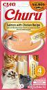 Inaba Churu Salmon & Chicken 4 x 14 gr