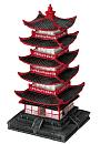 Aqua D'ella Chinese pagoda M