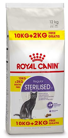 Royal Canin Kattenvoer Sterilised 37 10 + 2 kg