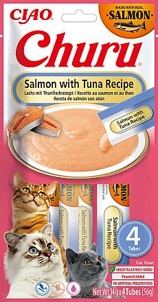 Inaba Churu Salmon & Tuna 4 x 14 gr