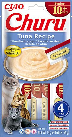 Inaba Churu Senior 10+ Tuna 4 x 14 gr