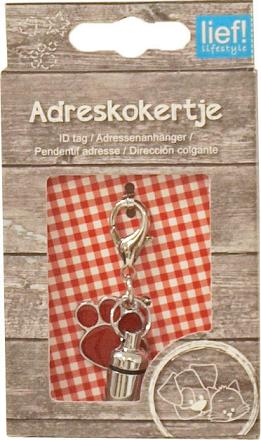 lief! lifestyle Unisex adreskoker poot rood