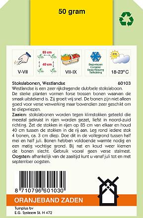Stokslabonen Westlandse 50 gr