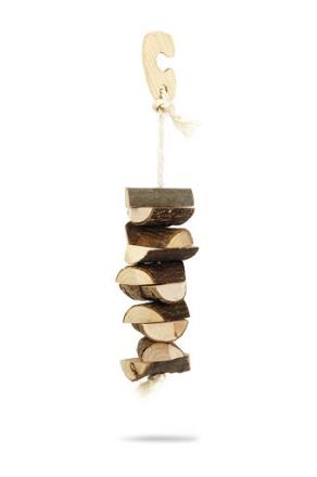 Beeztees Houten vogelspeeltje Trunky.