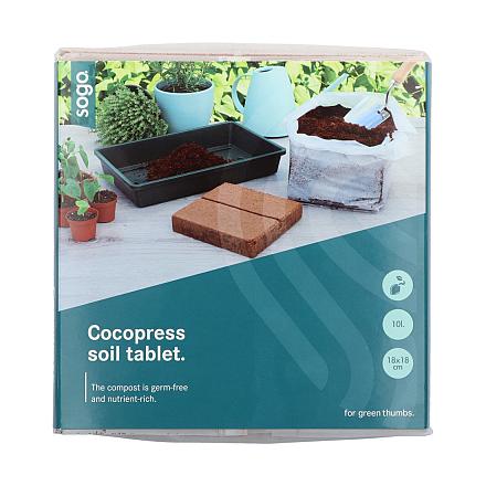 Sogo Cocos Tablet 10 ltr 18 x 18 cm