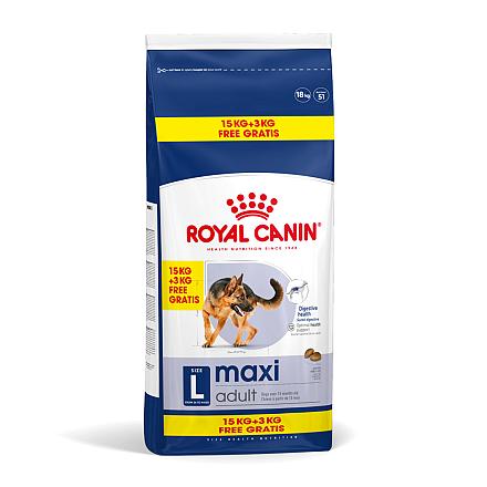 Royal Canin Hondenvoer Maxi Adult 15 + 3 kg