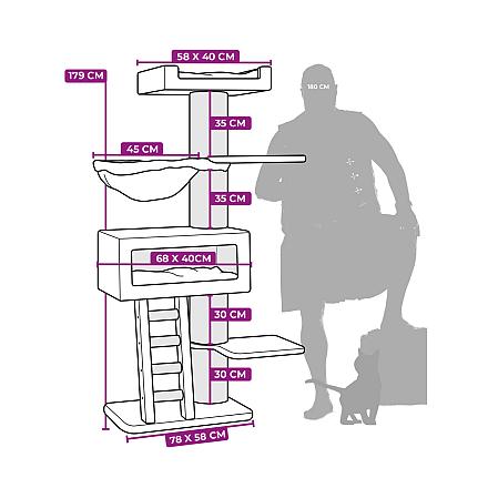 Petrebels Krabmeubel The Rebels Ragdoll 179 Pepper