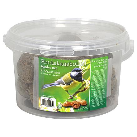 4-Seizoenen Pindakaasbol zonder Net 14 st