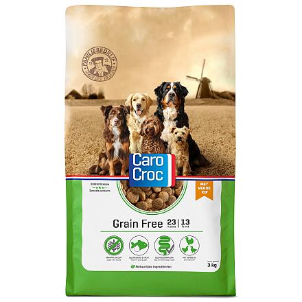 CaroCroc Hondenvoer Grain Free 3 kg