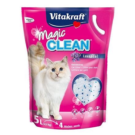 Magic Clean kattenbakvulling met Lavendel 5 ltr