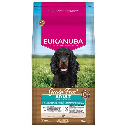 Eukanuba Hondenvoer Adult S-XL Grain Free Venison 3 kg
