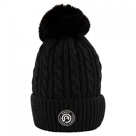 ANKY Pompom Beanie Zwart