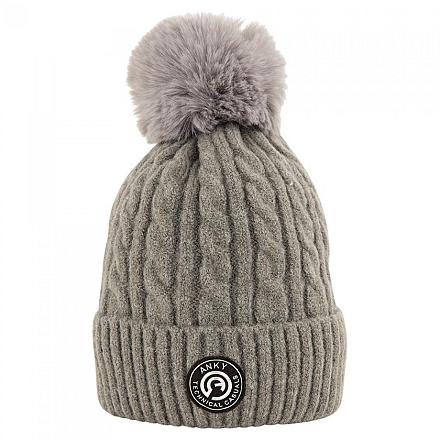 ANKY Pompom Beanie Silver