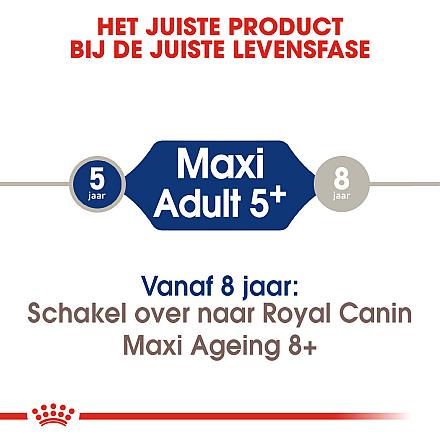 Royal Canin Hondenvoer Maxi Adult 5+ 15 + 3 kg