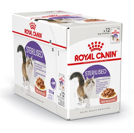 Royal Canin Kattenvoer Sterilised in Gravy <br>12 x 85 gr