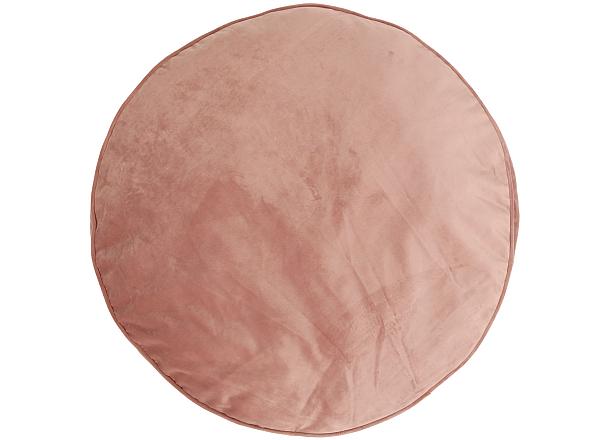 51 Degrees North kussen Velvet rond velour rosa