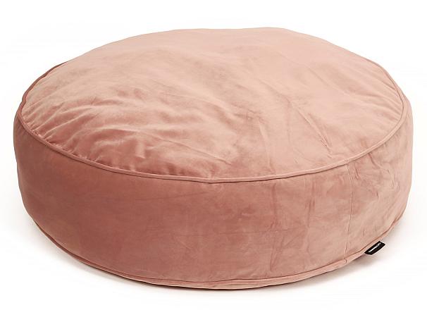 51 Degrees North kussen Velvet rond velour rosa