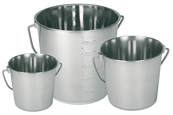 Emmer RVS 5,7 liter